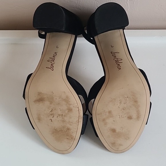 Sam Edelman Yancy Block-Heel Suede Sandals Size 9M - Picture 12 of 15
